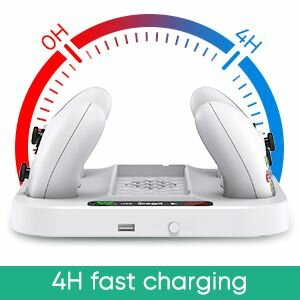 Station de charge xbox serie s avec refroidisseur et batteri