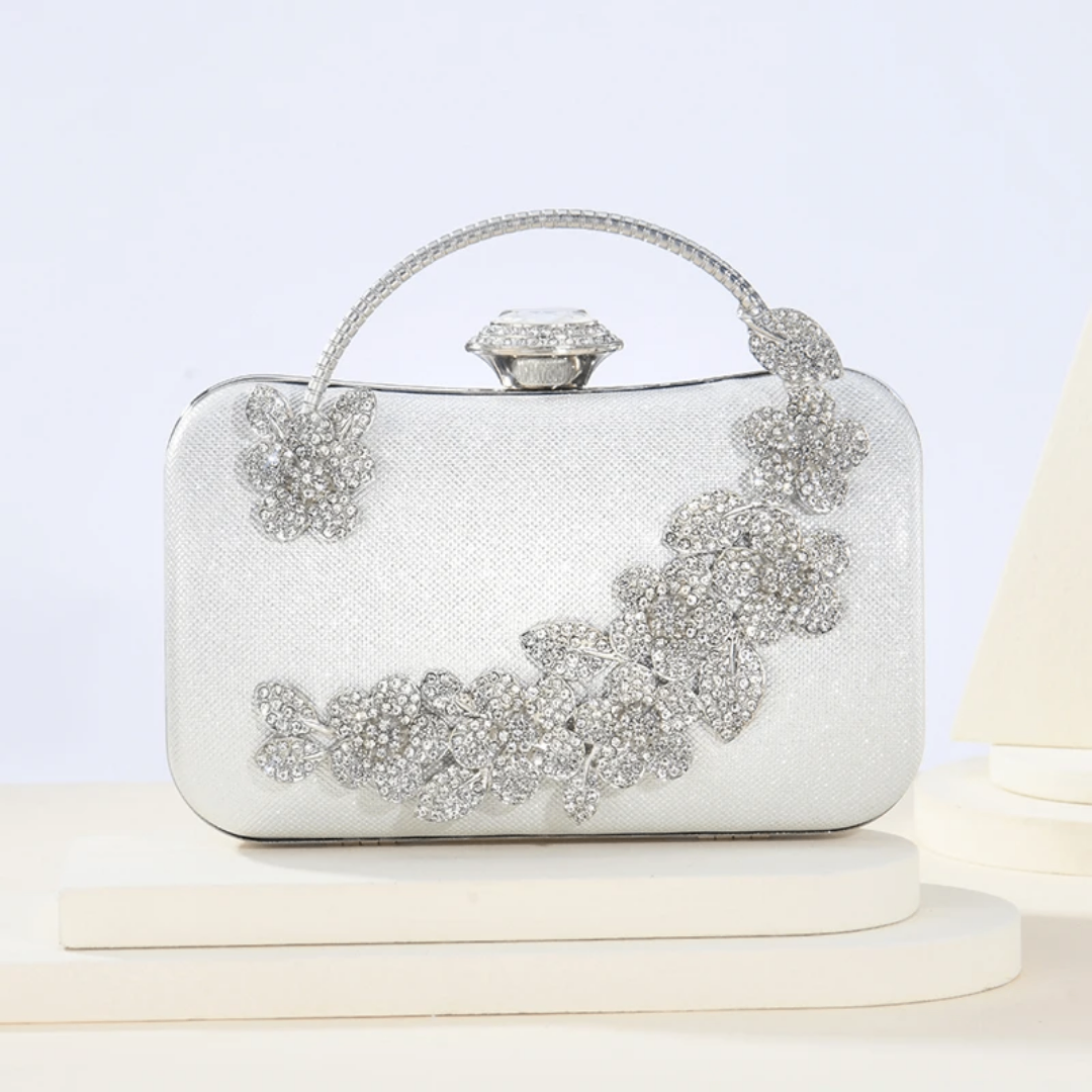 Clutch élégant strass