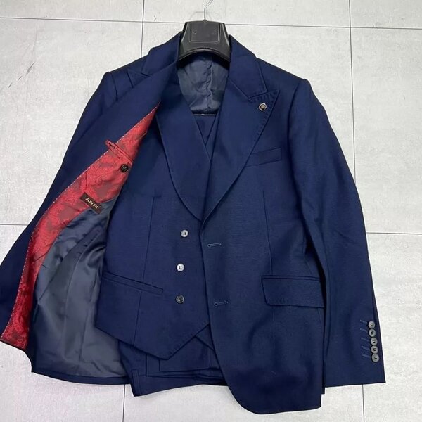Men's suit blue