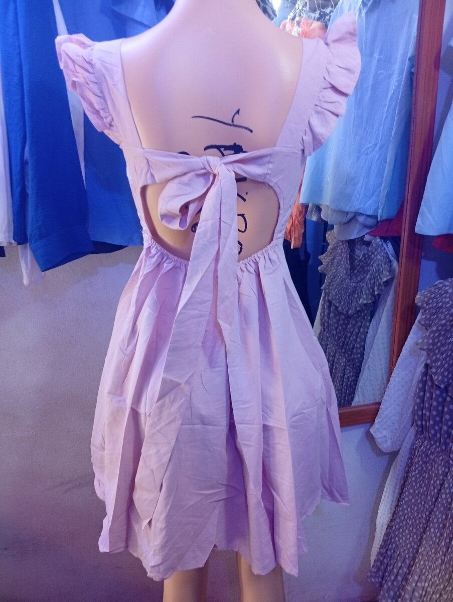 Robe d'été rose chic