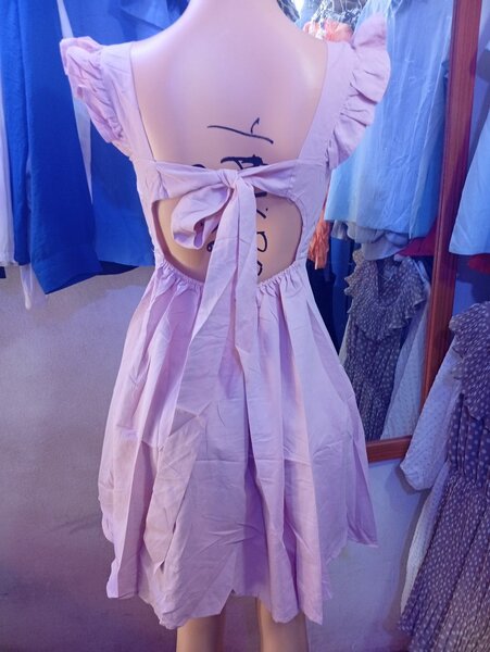 Robe d'été rose chic