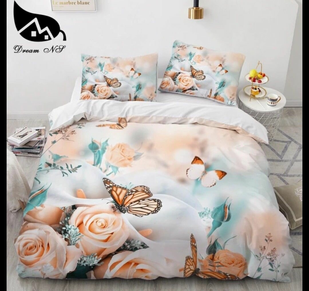 Ensemble couette housse de couette + couvre lit