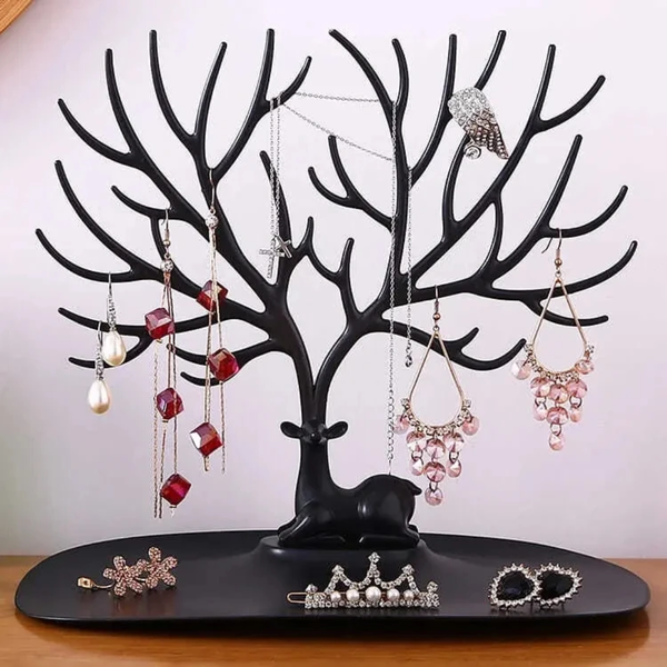 Arbre à bijoux élégant