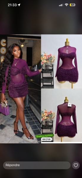 Robe de soirée élégante