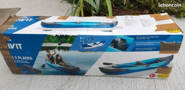 Kayak gonflable 2 places Crivit