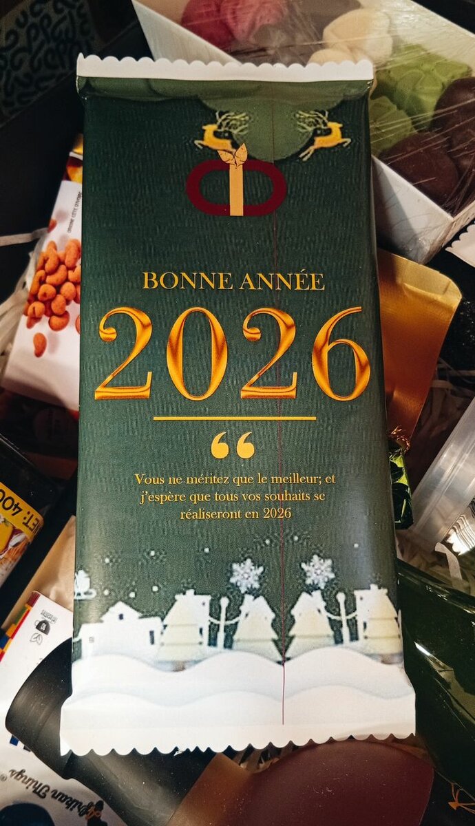 Chocolats de Nouvel An 2026