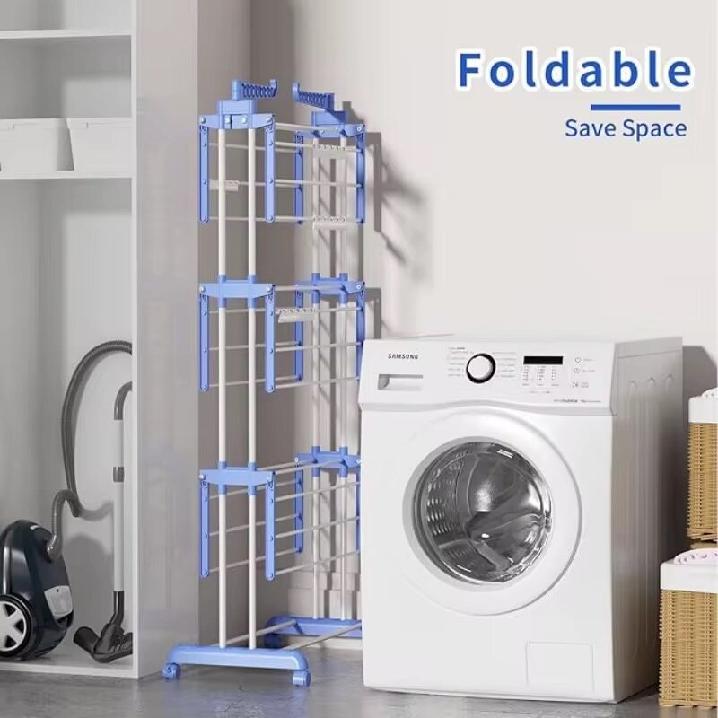 Étagère à linge pliable