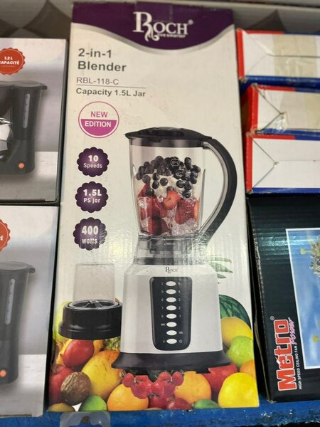Blender 2-en-1 1.5L 400W