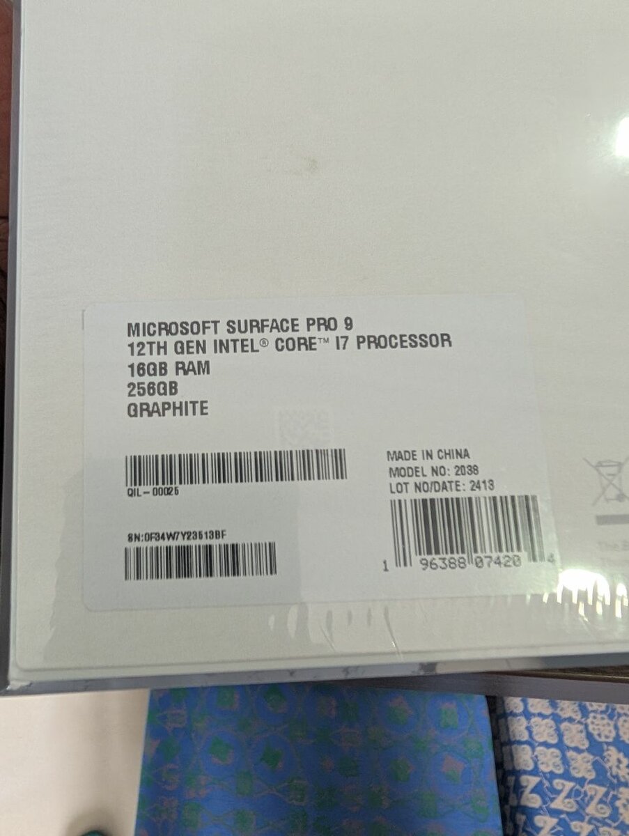 Microsoft Surface Pro 9 i7