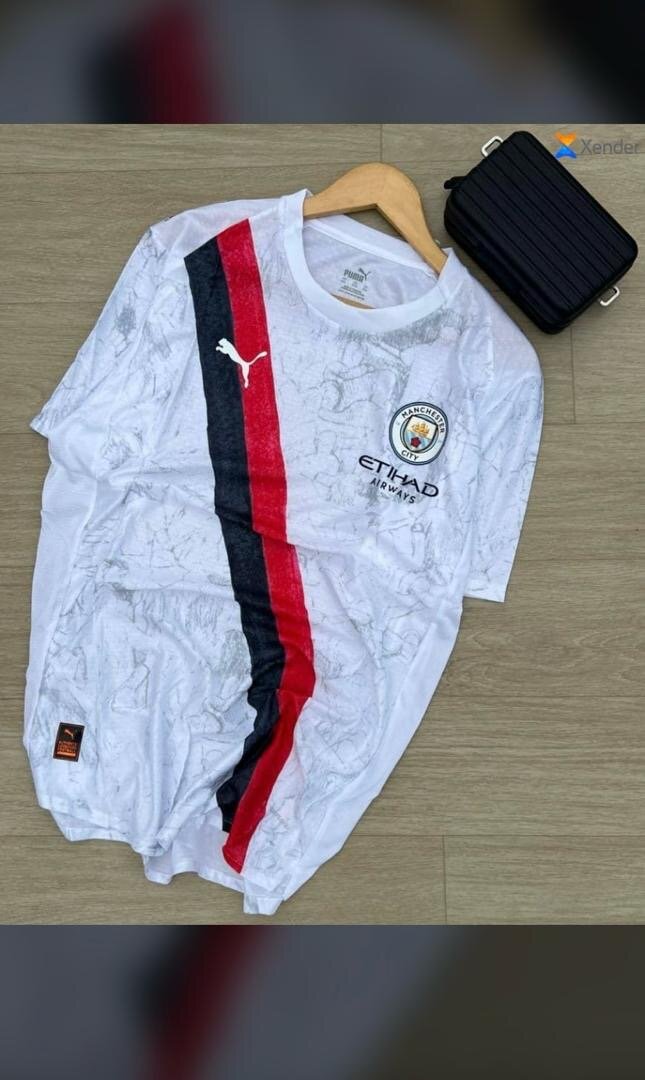 Maillot de Football Blanc Homme