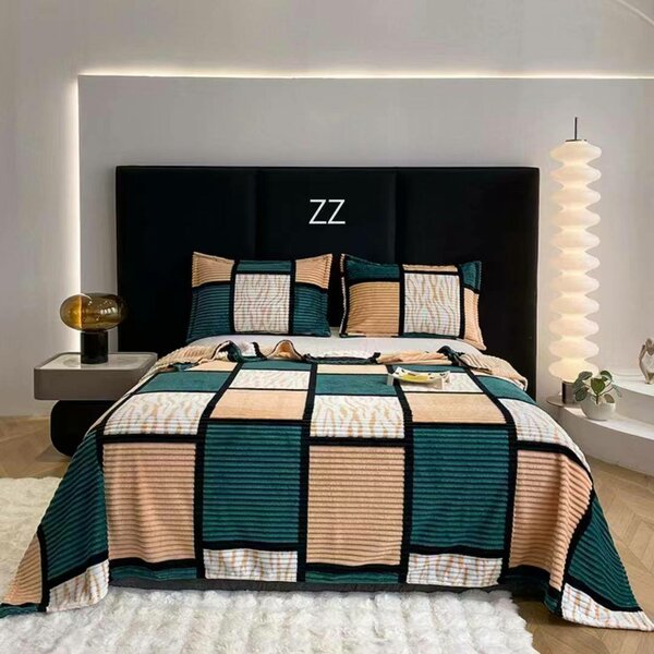 Ensemble de literie moderne double face