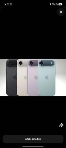 Apple iPhone dernière génération