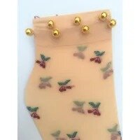 High Quality Durable Skin Transparent Ankle Pattern Socks