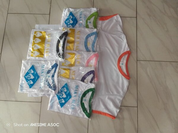 T-shirts colorés pour grands