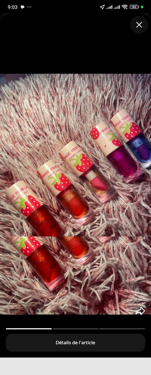 Rouges à lèvres liquides Peach