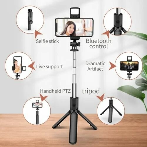 R1S L Selfie Stick Tripod, Mobile   R1S L Selfie Stick Trip
