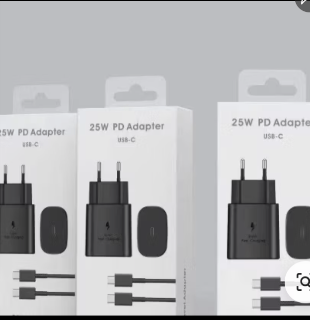 25W PD ADAPTER USB C TO USB C CABLE 3A