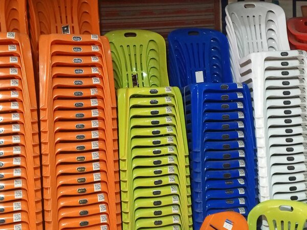 Full plastic chair