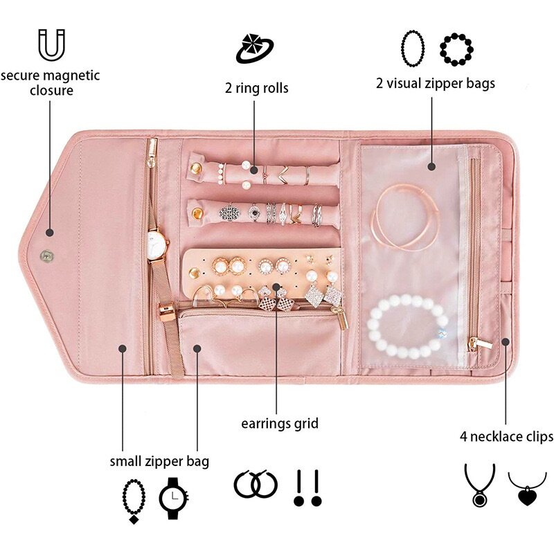 Jewelry organizer bag( cotton)