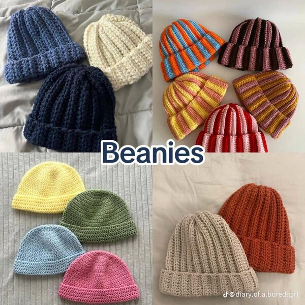 Chapeaux Tricotés Tendance