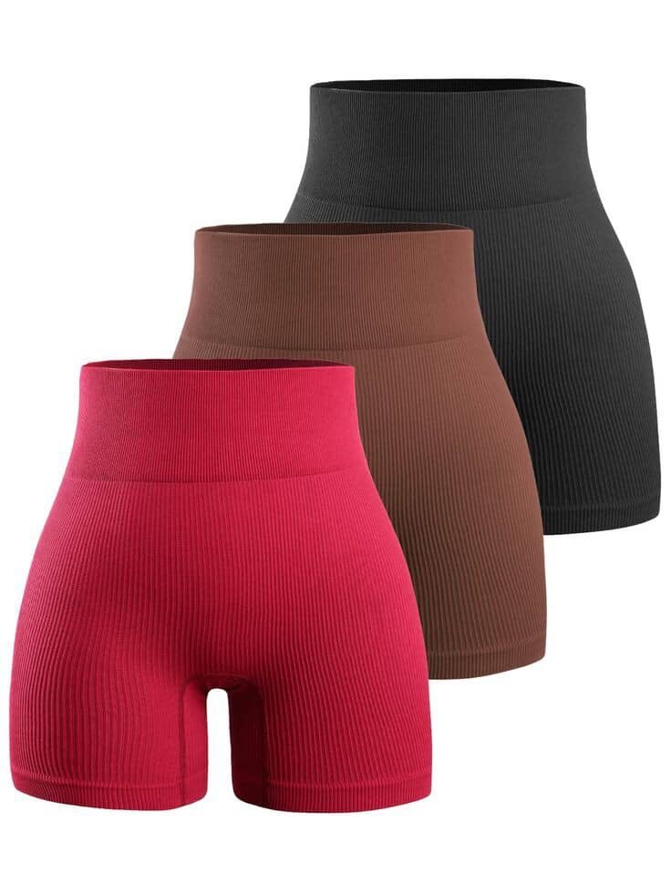 Shorts taille haute femme