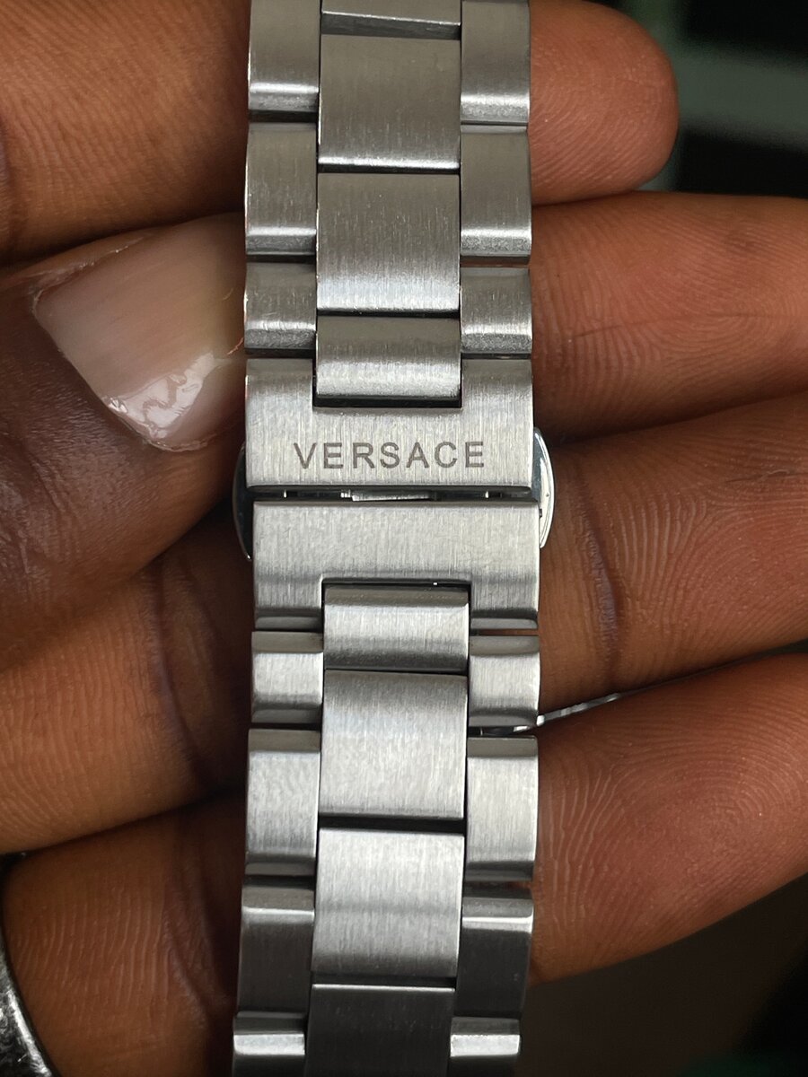 Versace Men's Silver Watch