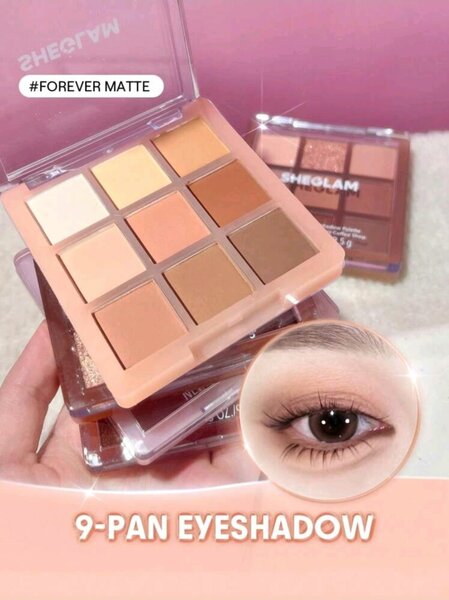 Matte 9-Color Eyeshadow Palette