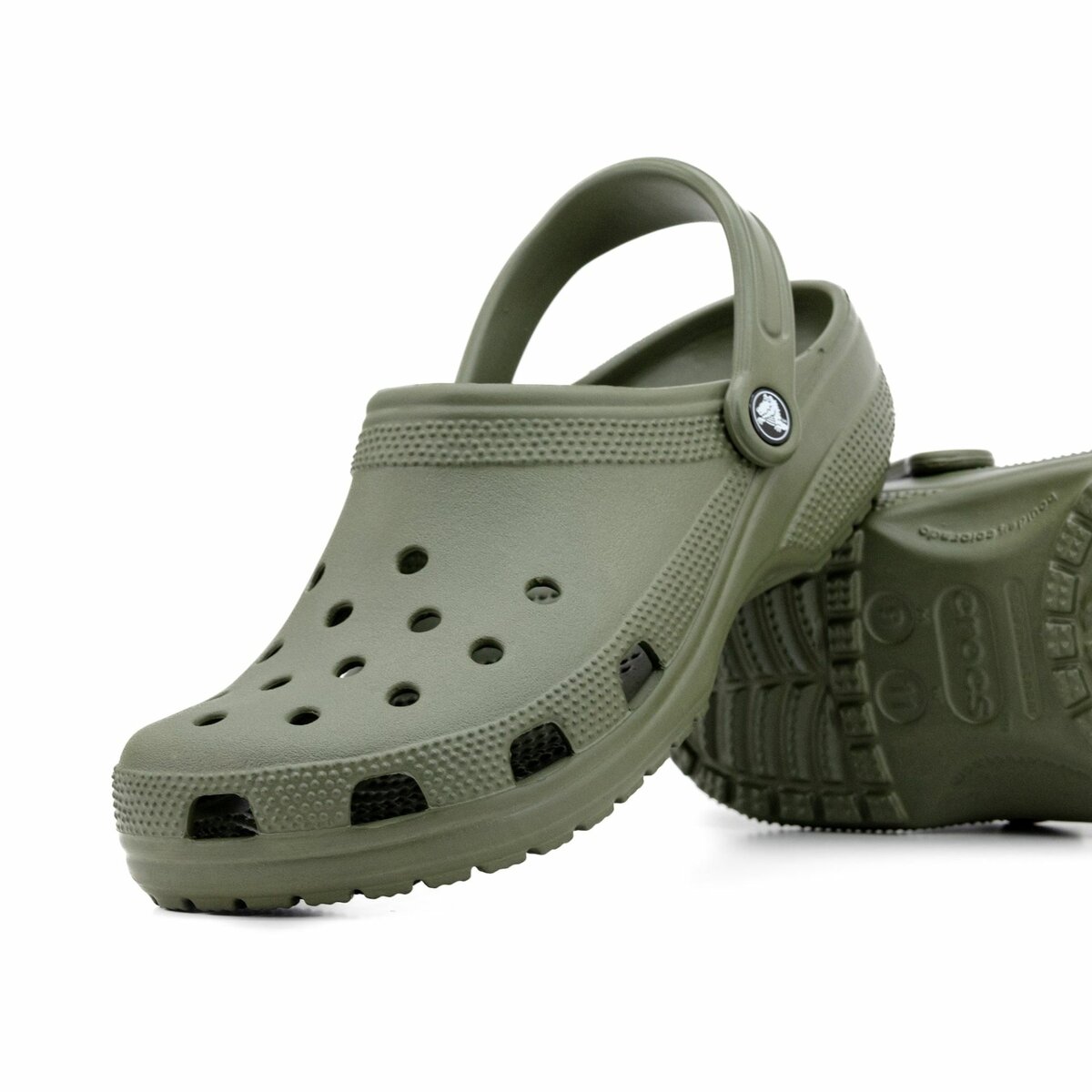 Crocs  imprimé Armée Vert Premium