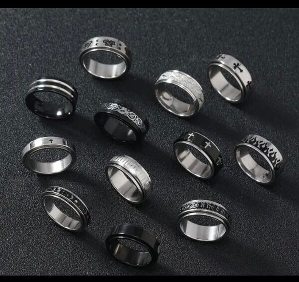 Anneaux en acier inoxydable