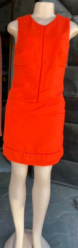 Elegant and comfortable women's dress red