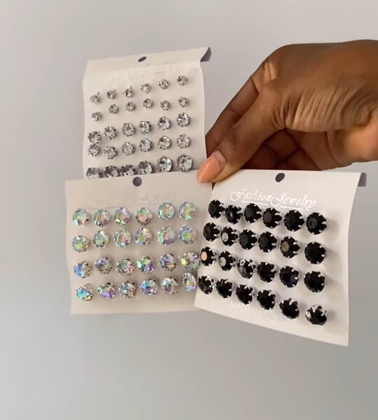 12 in 1 earring set