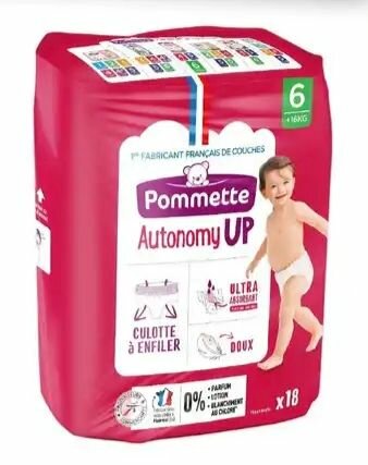Couches-culottes Pommette Autonomy UP Taille 6