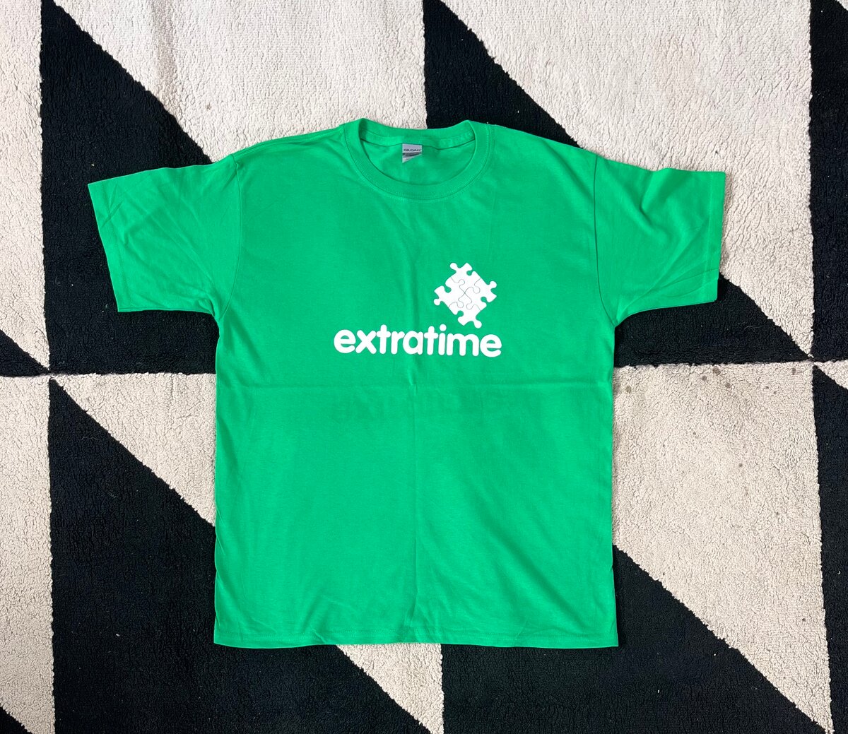 T-shirt verte unisexe