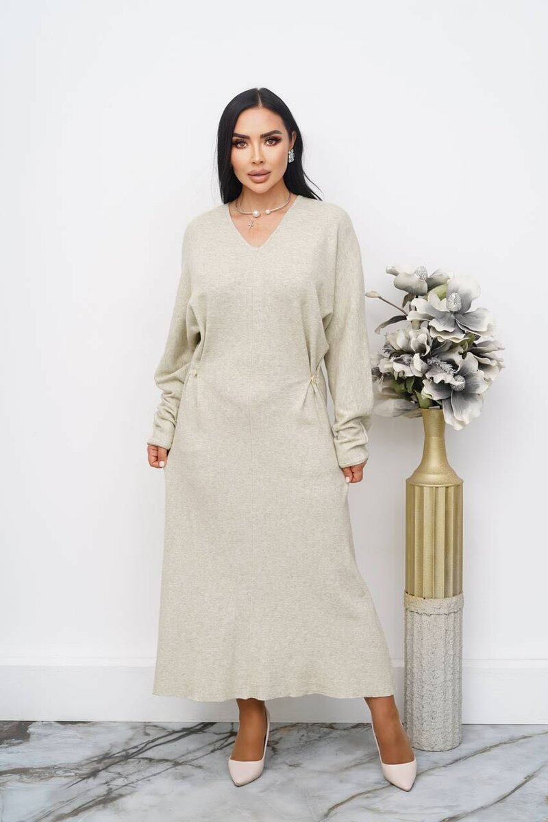 Платье трикотажная