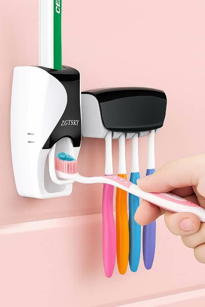 Distributeur dentifrice mural