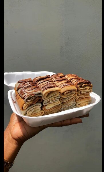 Crêpes chocolatées gourmandes