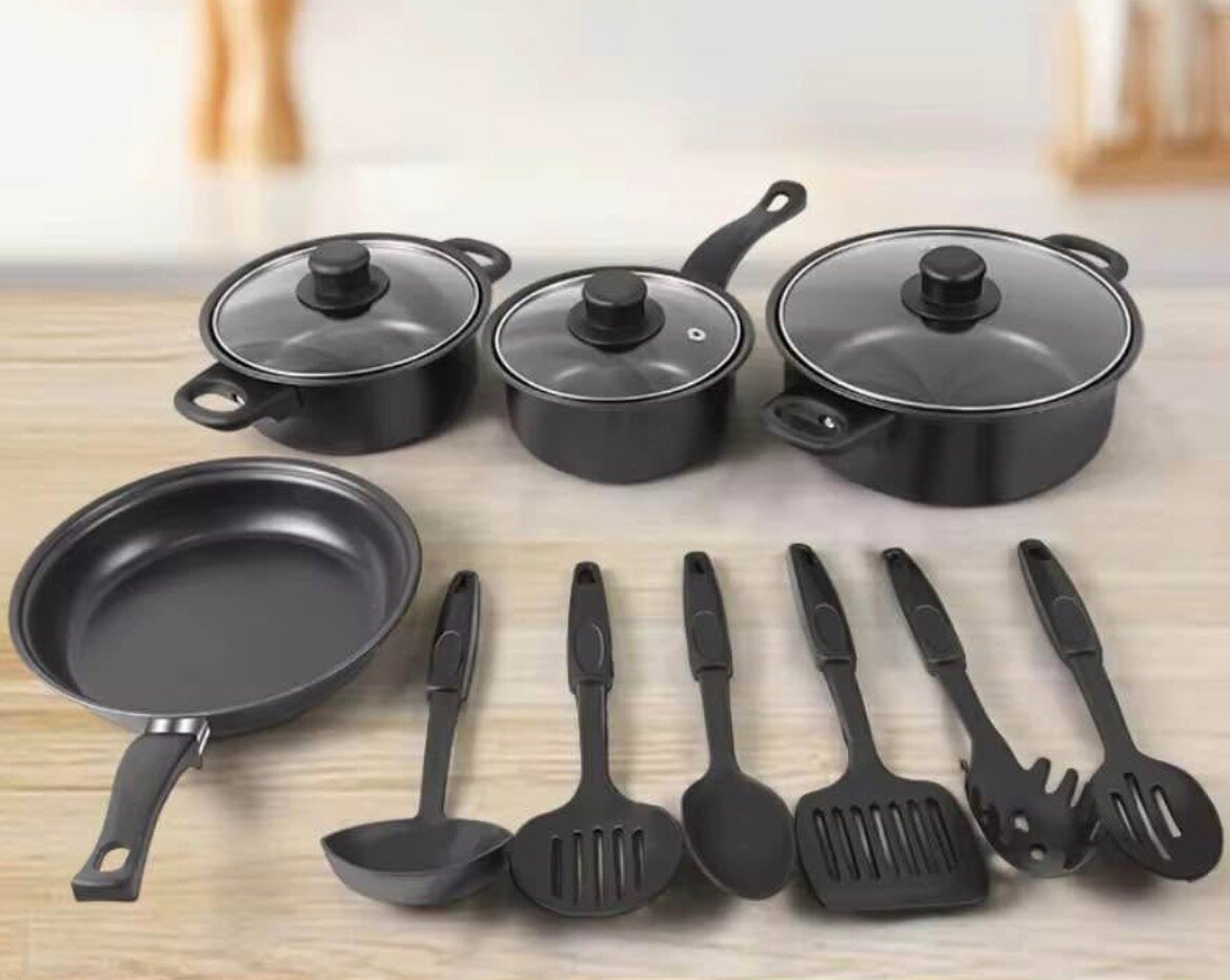 Ensemble de cuisson antiadhésif 13 pièces