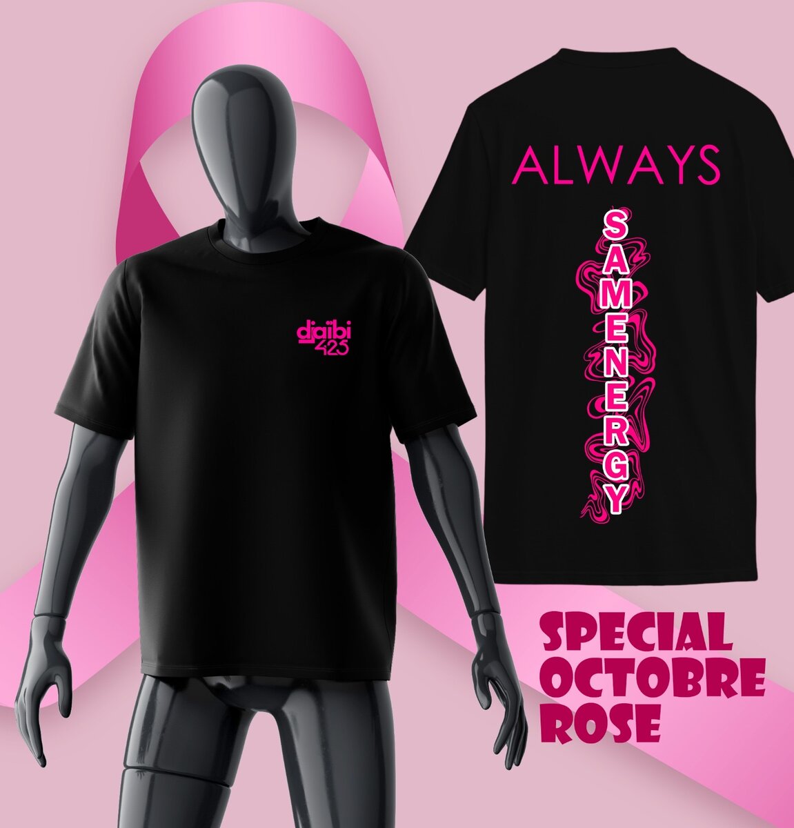 T-shirt Octobre Rose