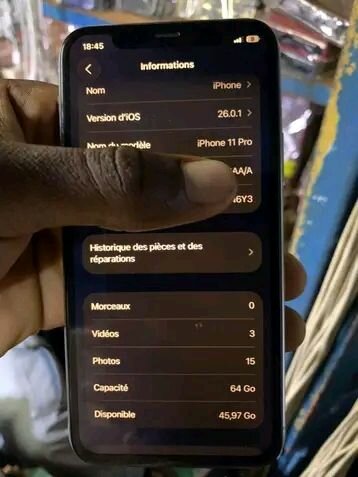 iPhone 11 Pro 64Go