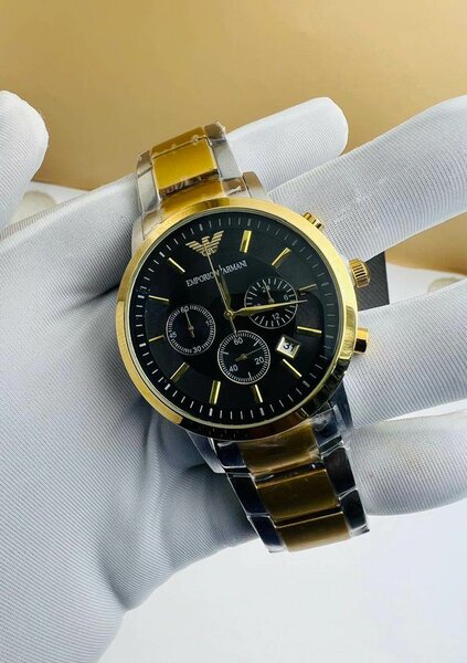 Montre Dorée Homme Élégante