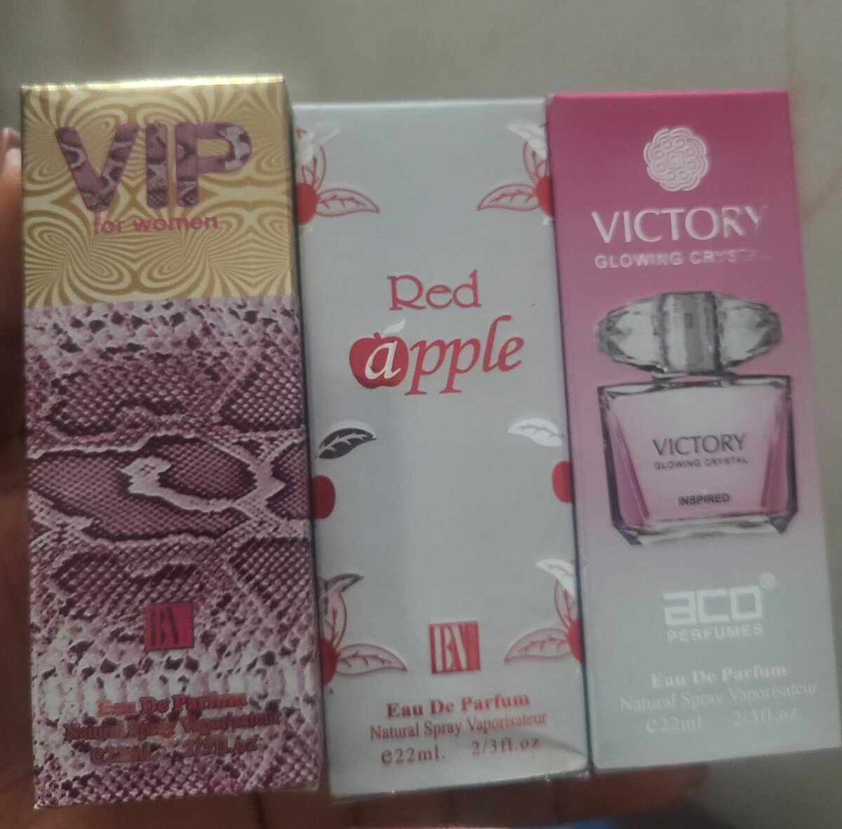 Lot de parfums 22ml variés