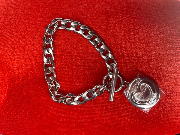 Bracelet élégant en argent et or