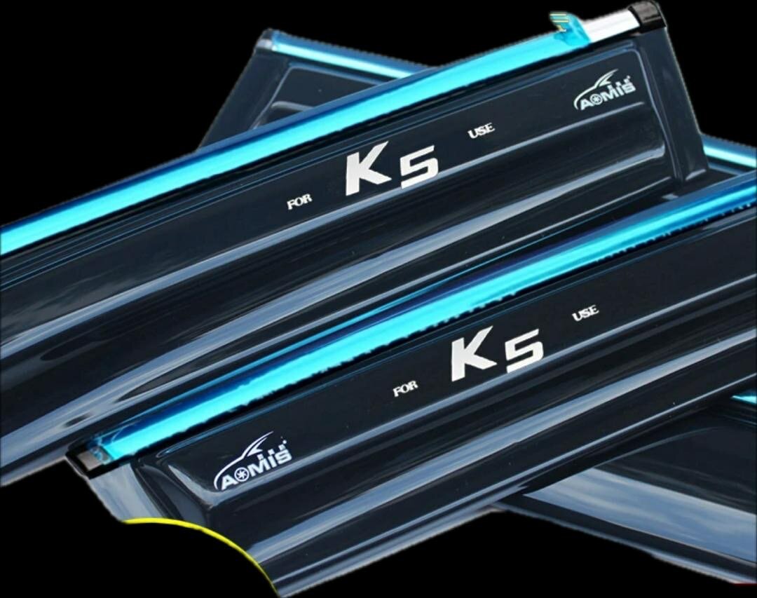 Дефлекторы окан (ветровики) на KIA K5 от 2011 до 2015 год.