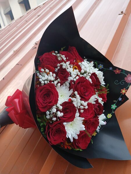 Bouquet de Roses Rouges