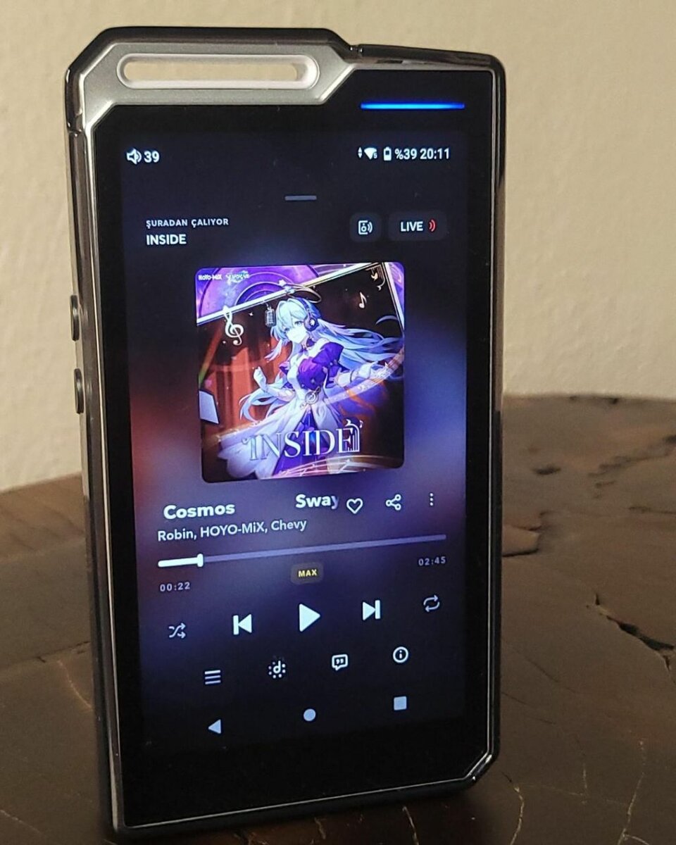 HiBy R4 Android 12 Digital Audio Player