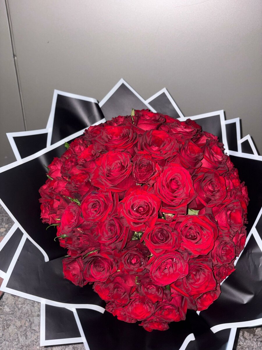 Bouquet de roses rouges