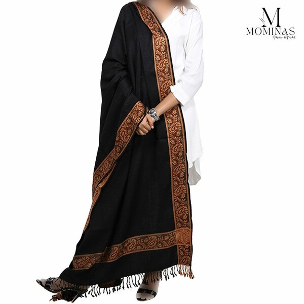 Black shawl