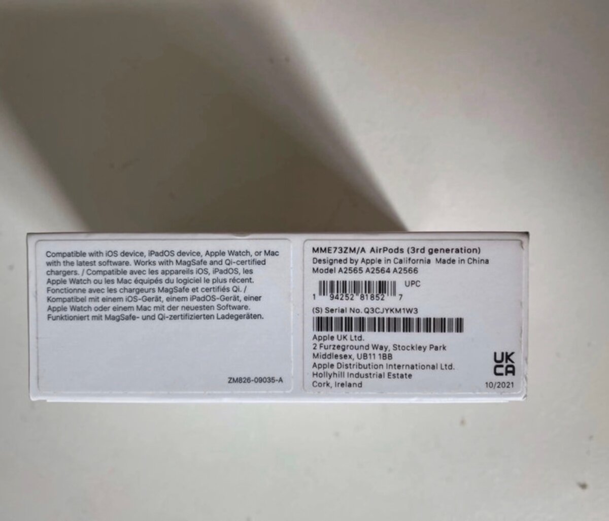 AirPods 3ème Génération