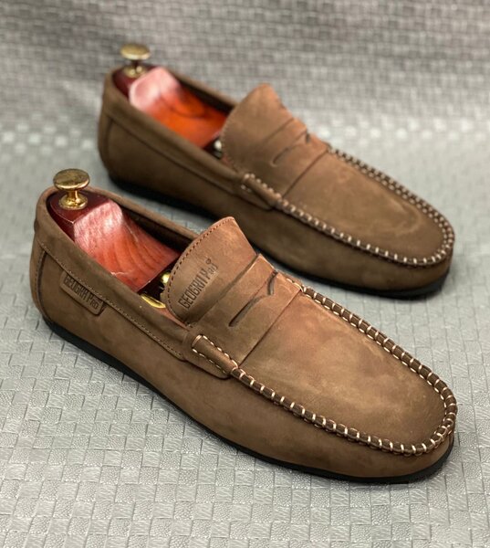 Mocassins en cuir élégants
