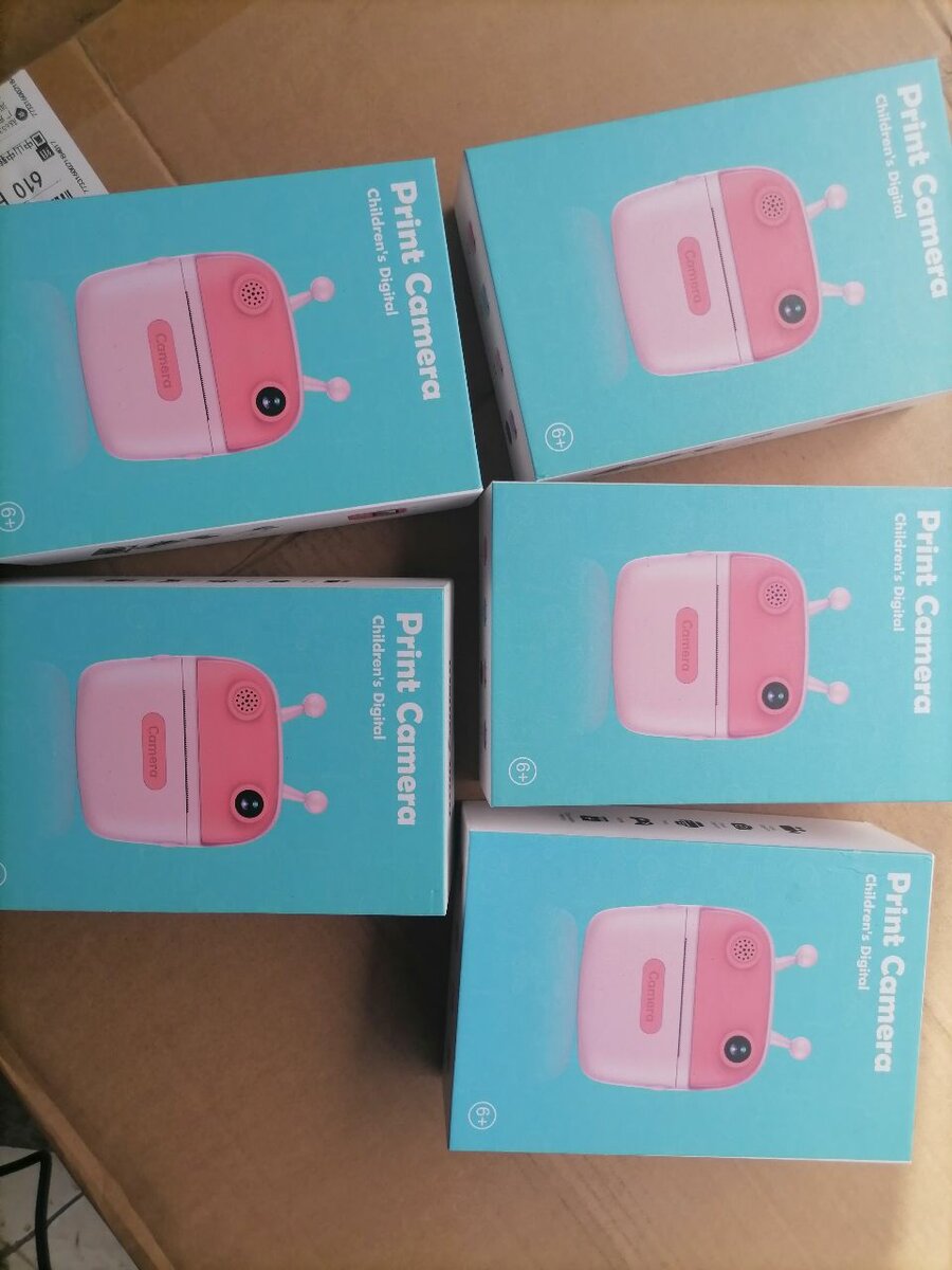 Kids photo camera with Printer paper